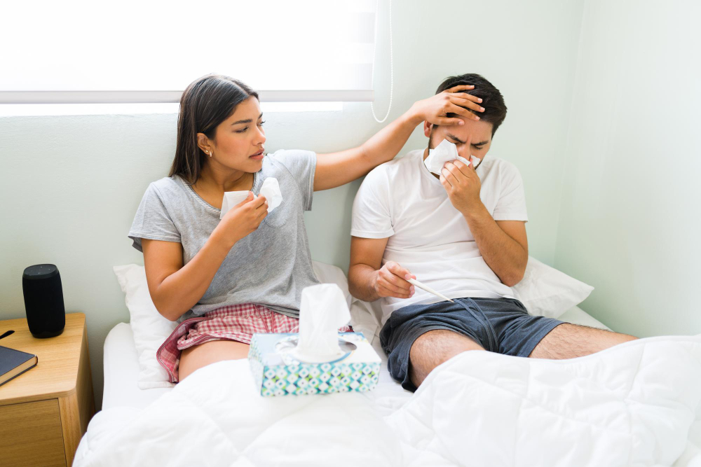 health issues caused by damp and mould can appear as flu 
